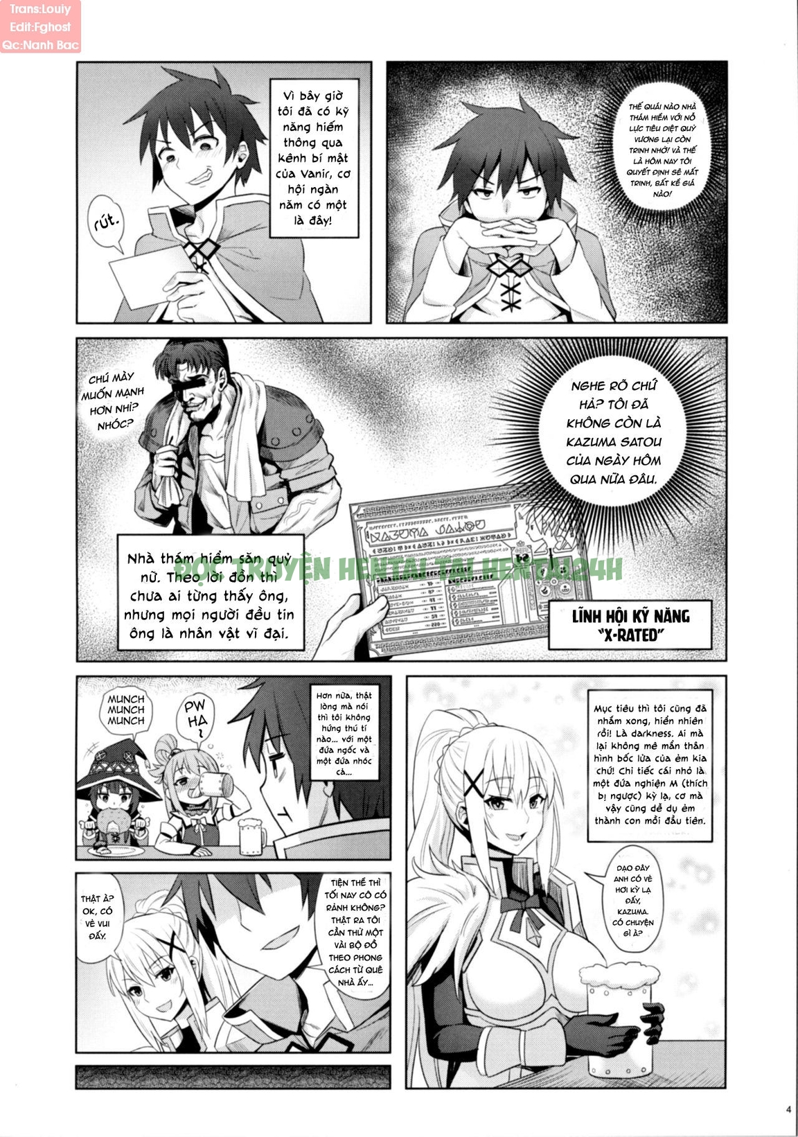 Xem ảnh 5 trong truyện hentai Kono Daraku Shita Onna Kishi Ni Syukufuku O - One Shot - truyenhentai18.pro