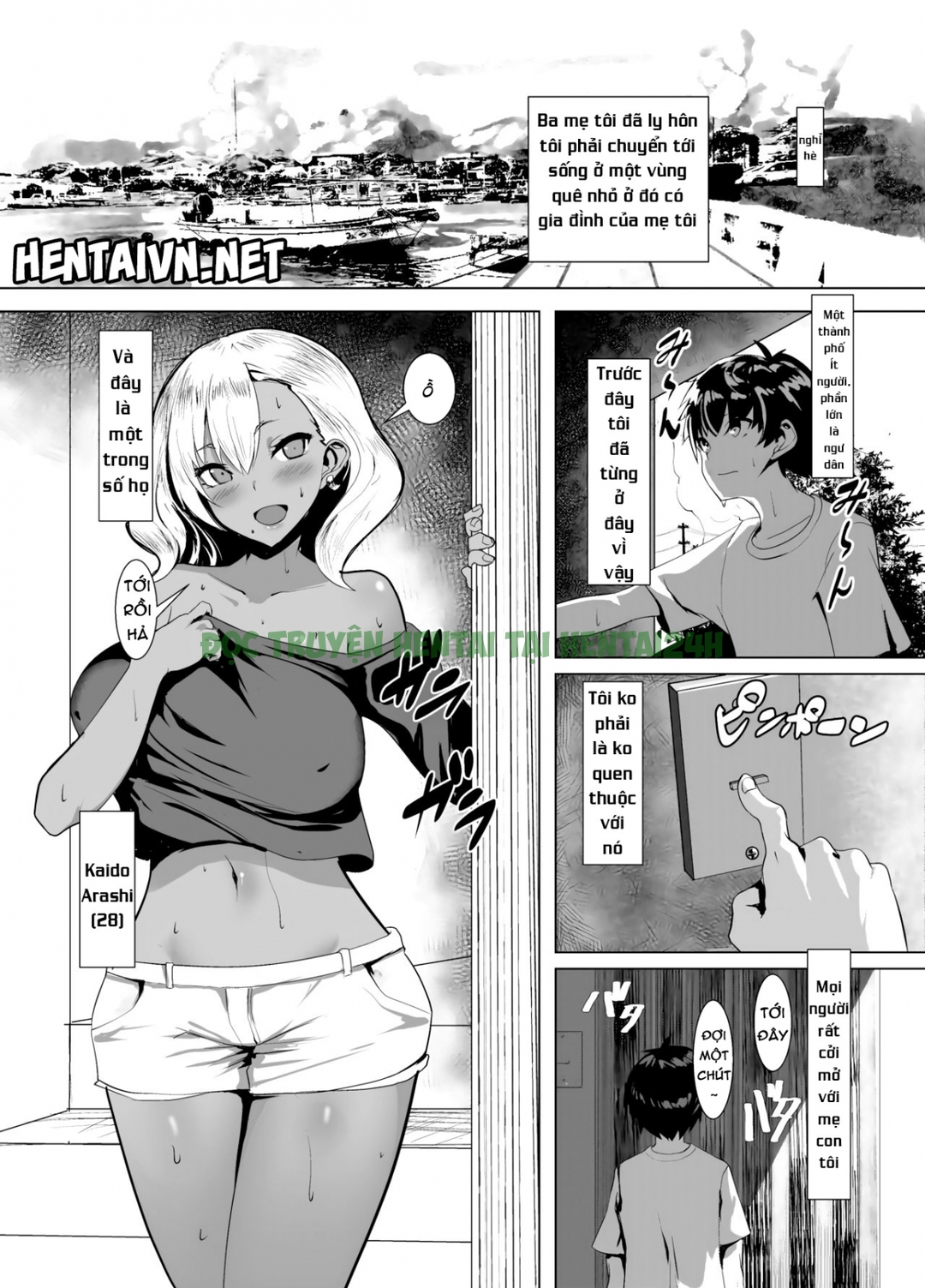 Xem ảnh 1 trong truyện hentai Kỳ Nghỉ Hè Với Phụ Nữ Da Ngâm - One Shot - Truyenhentai18.net