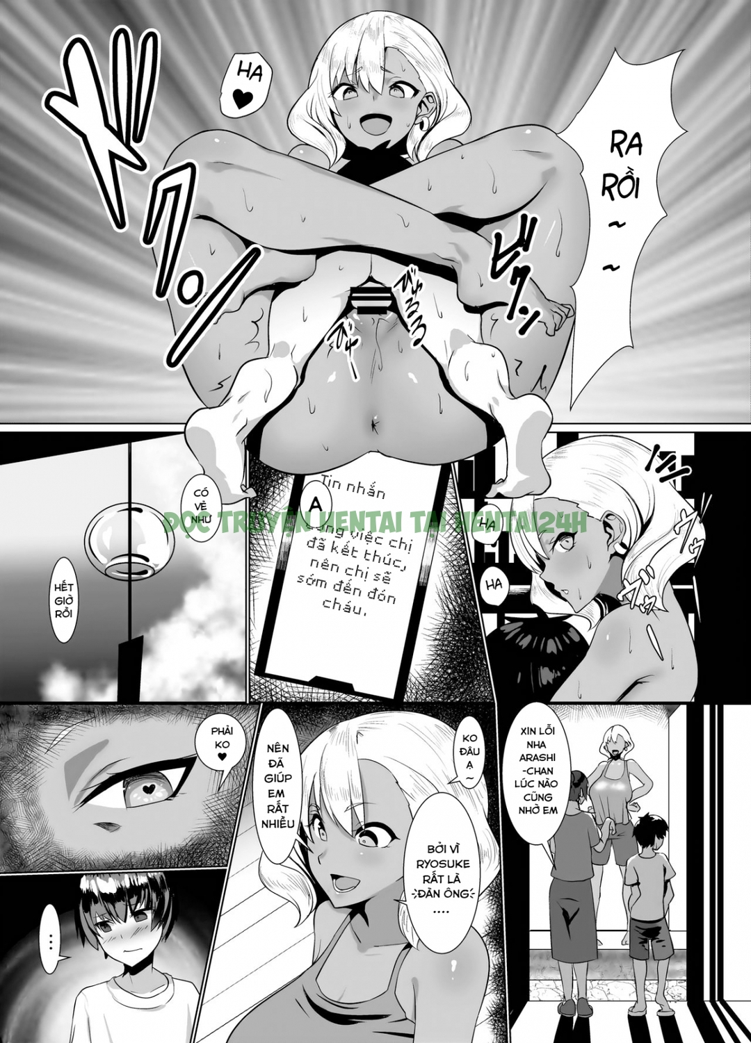 Xem ảnh 13 trong truyện hentai Kỳ Nghỉ Hè Với Phụ Nữ Da Ngâm - One Shot - Truyenhentai18.net