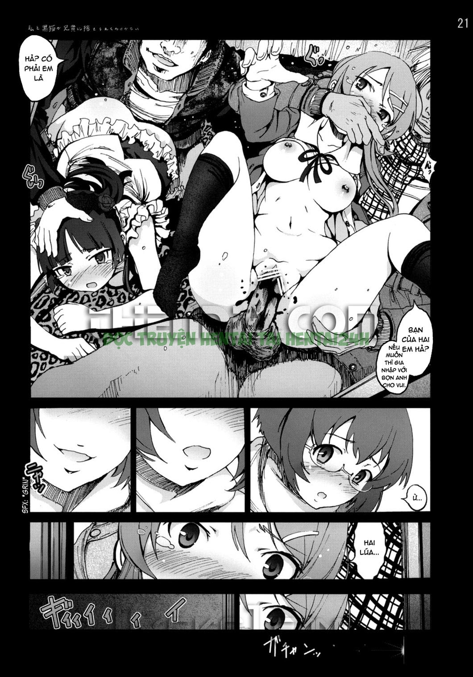 Xem ảnh 19 trong truyện hentai Kuroneko To Watashi Ga Aniki Ni Suterareta Hazu Ga Nai - One Shot - truyenhentai18.pro