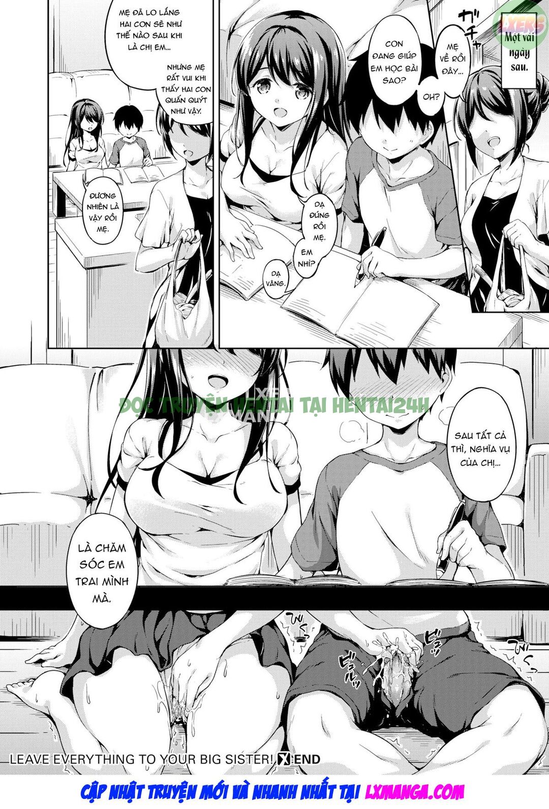 Hình ảnh 26 trong Leave Everything To Your Big Sister! - One Shot - Hentaimanhwa.net