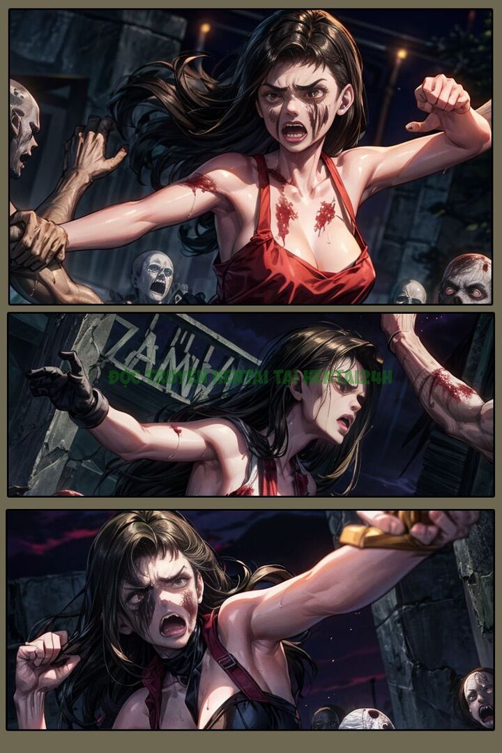 Xem ảnh 10 trong truyện hentai Lisa Lisa Đối Đầu Với Zombie - One Shot - Truyenhentai18.net