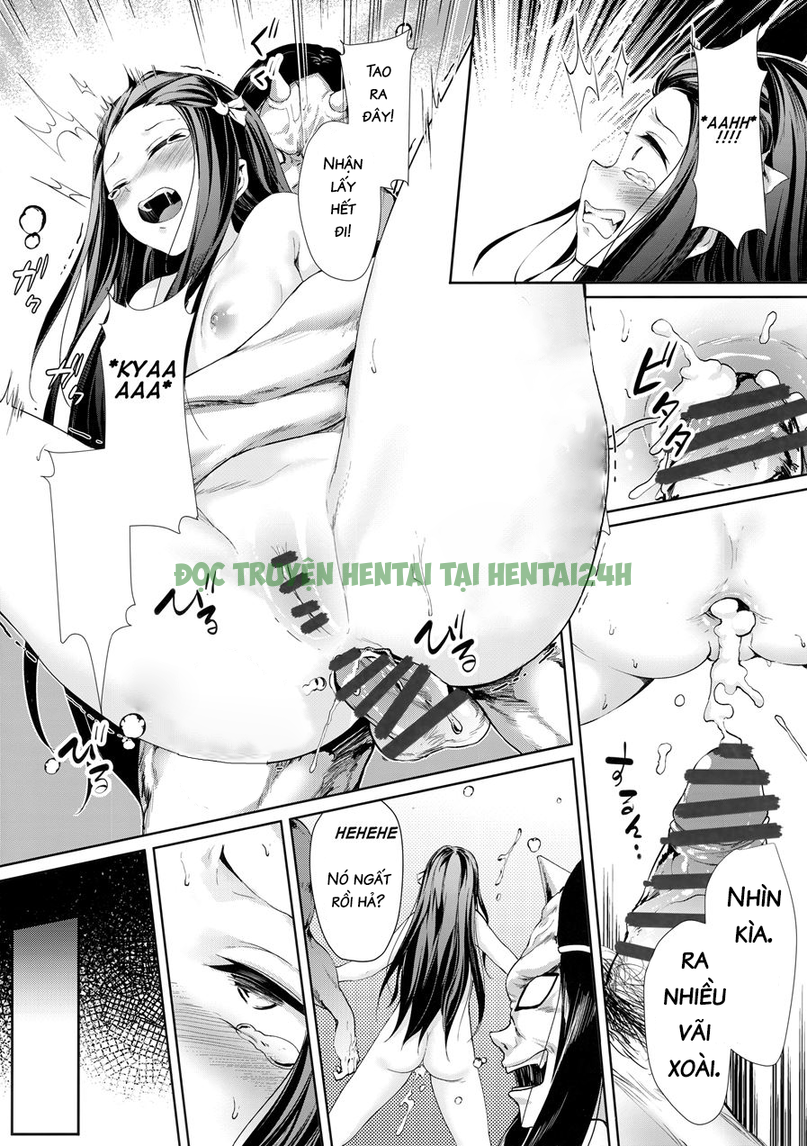 Xem ảnh 12 trong truyện hentai Moshi Nezuko Ga Warui Hito Ni Tsukamattara - One Shot - Truyenhentai18.net