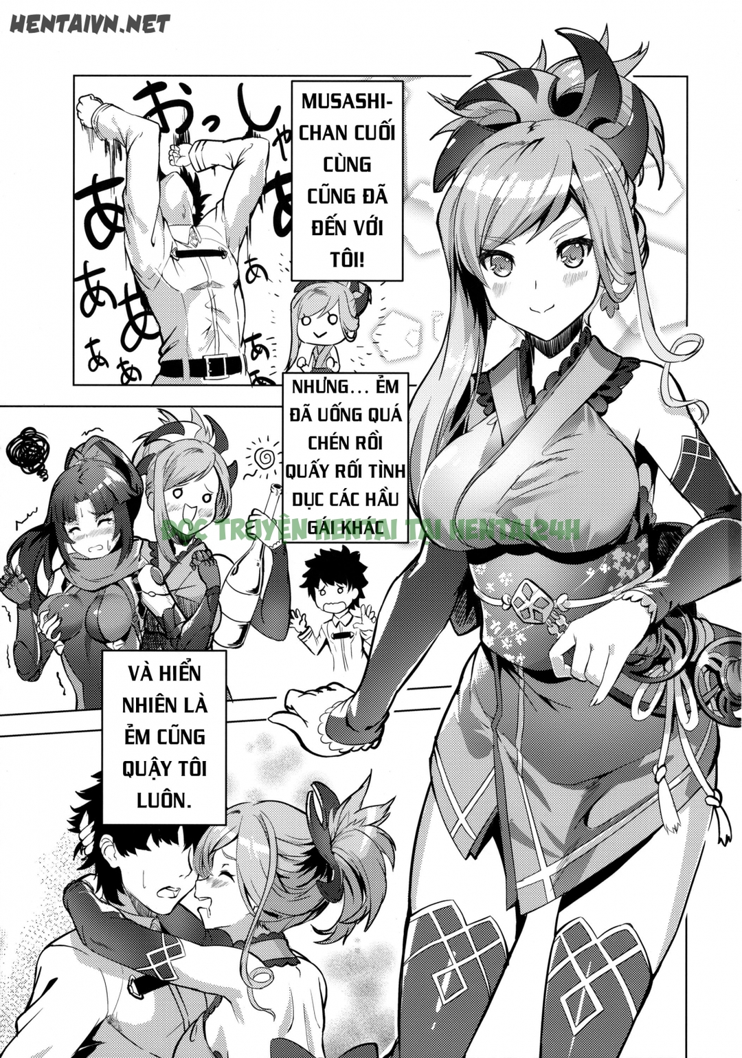 Xem ảnh 1 trong truyện hentai Cuốn sách khiêu dâm của Musashi-chan - One Shot - Truyenhentai18.net