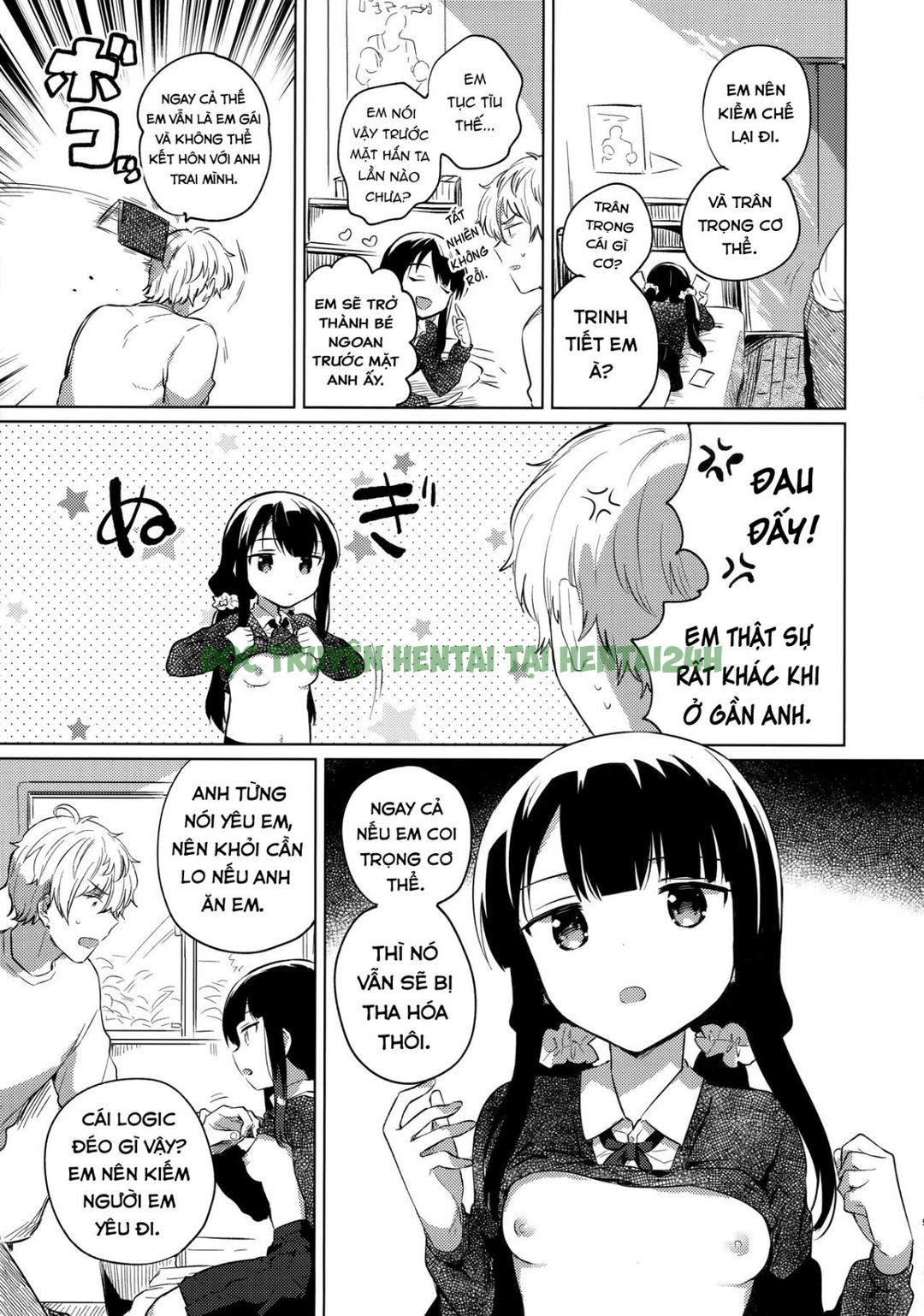 Hình ảnh 6 trong My Brother's Replacement - One Shot - Hentaimanhwa.net