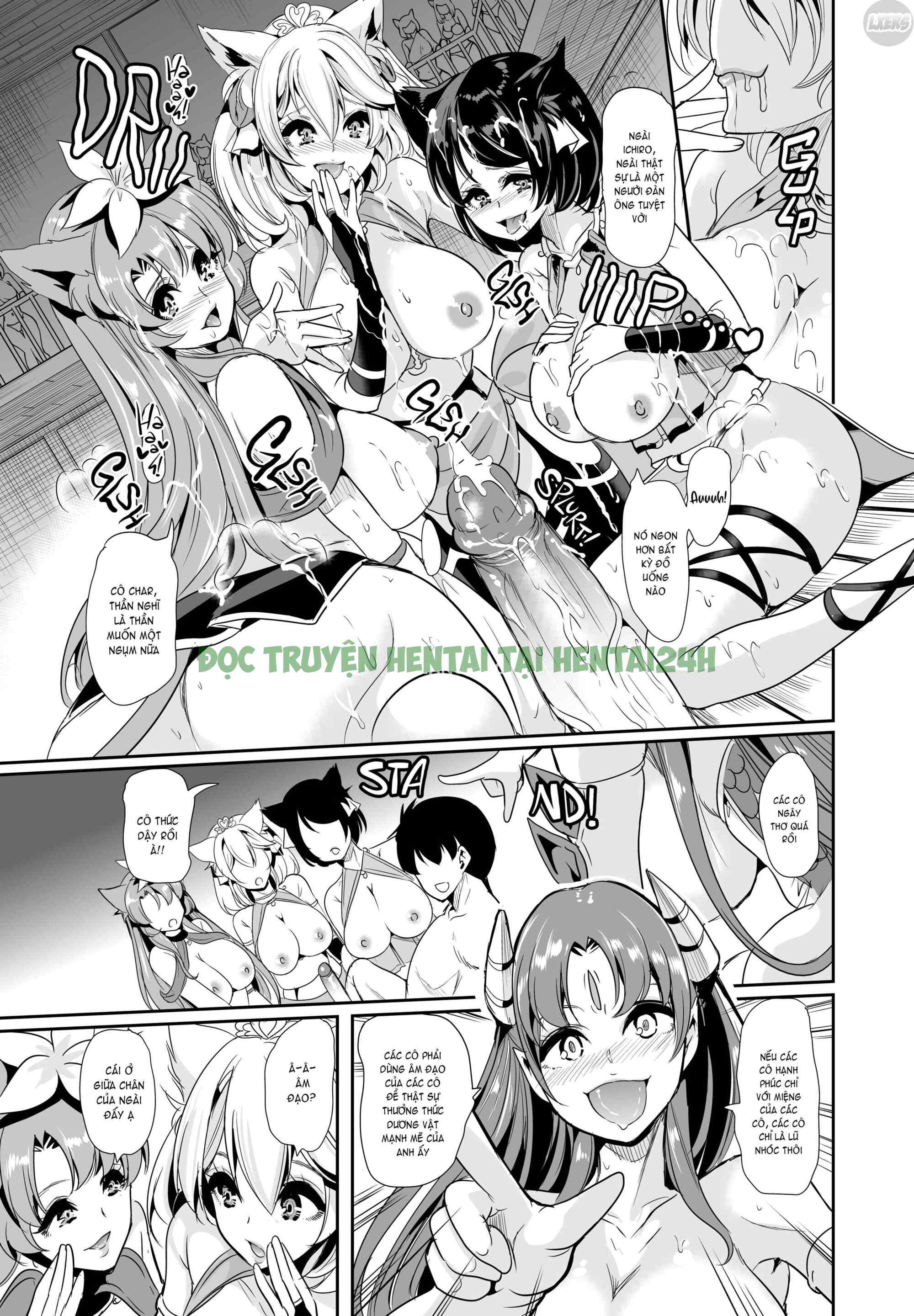 Hình ảnh 24 trong My Harem in Another World - Chapter 3 - Hentaimanhwa.net