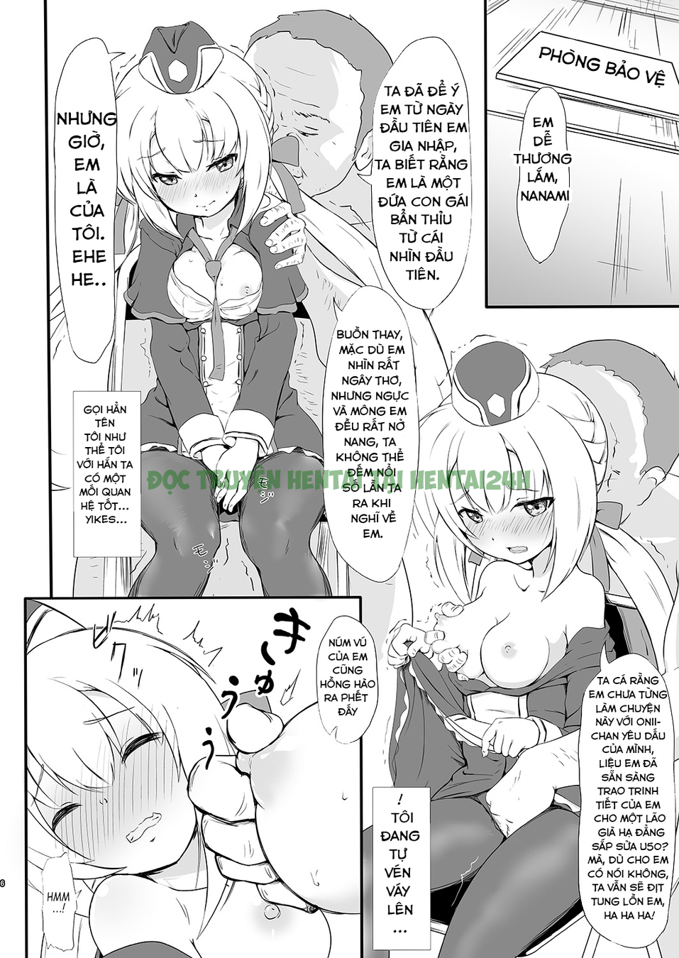 Xem ảnh 5 trong truyện hentai Trò Đùa Của Cô Gái Tóc Vàng Zú Căng - oneshot - truyenhentai18.pro
