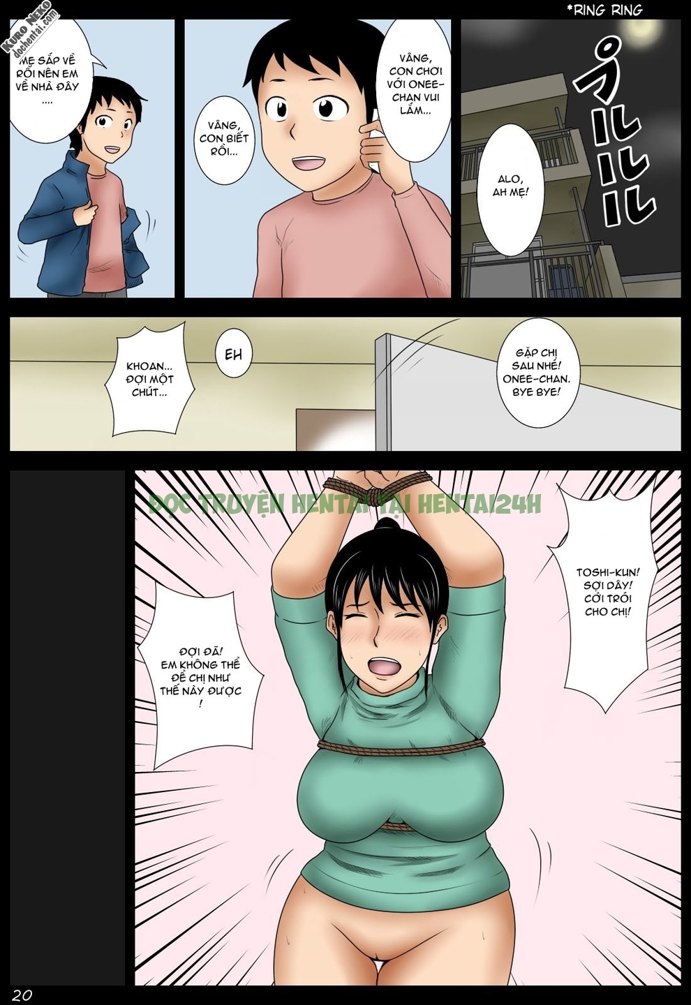 Xem ảnh 19 trong truyện hentai Hentai loạn luân với mẹ trông trẻ - One Shot - truyenhentai18.pro
