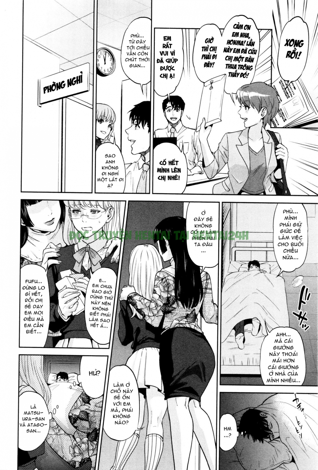 Hình ảnh 3 trong Office Love Scramble - Chapter 4 - Hentaimanhwa.net
