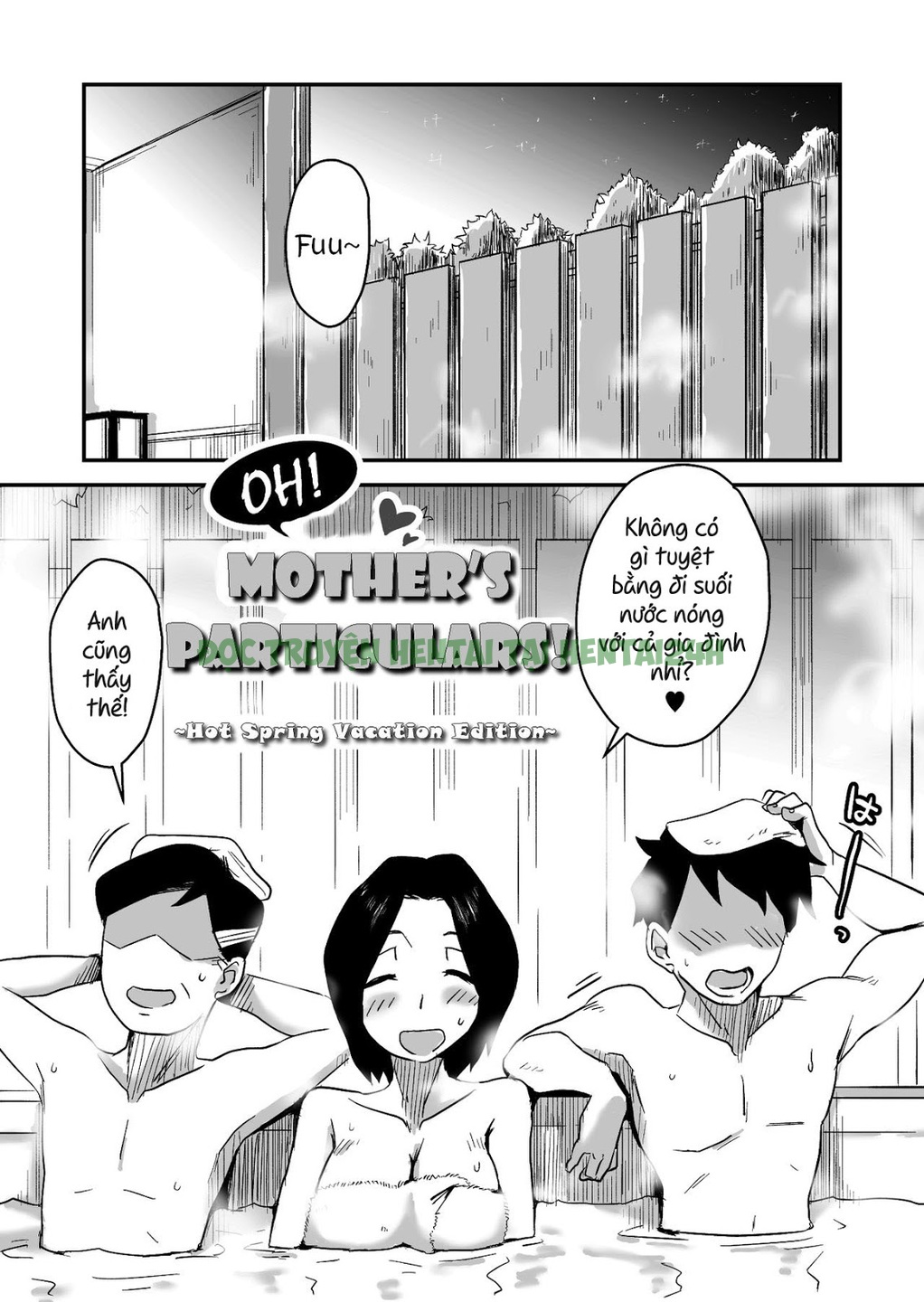 Hình ảnh 1 trong Oh! Mother’s Particulars! – Hot Spring Vacation Edition - Chapter 1 - Hentaimanhwa.net