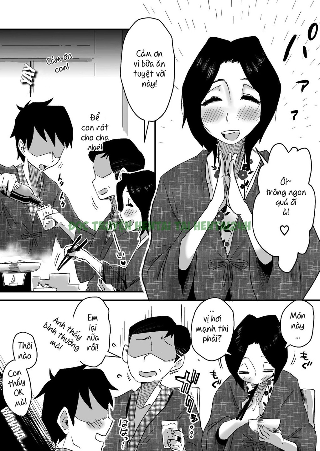 Hình ảnh 10 trong Oh! Mother’s Particulars! – Hot Spring Vacation Edition - Chapterter 1 - Hentaimanhwa.net
