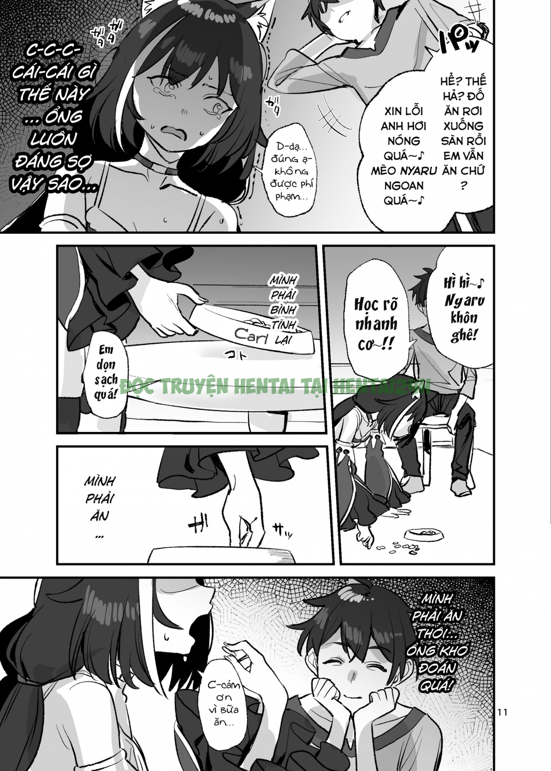 Xem ảnh 9 trong truyện hentai Ohayou, Kyaru-Chan - Chapter 1 - truyenhentai18.pro