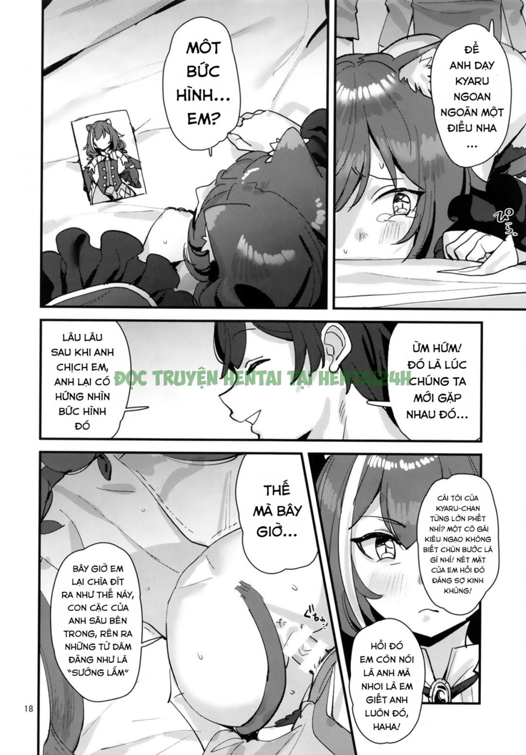 Xem ảnh 17 trong truyện hentai Ohayou, Kyaru-Chan - Chapter 2 END - Truyenhentai18.net