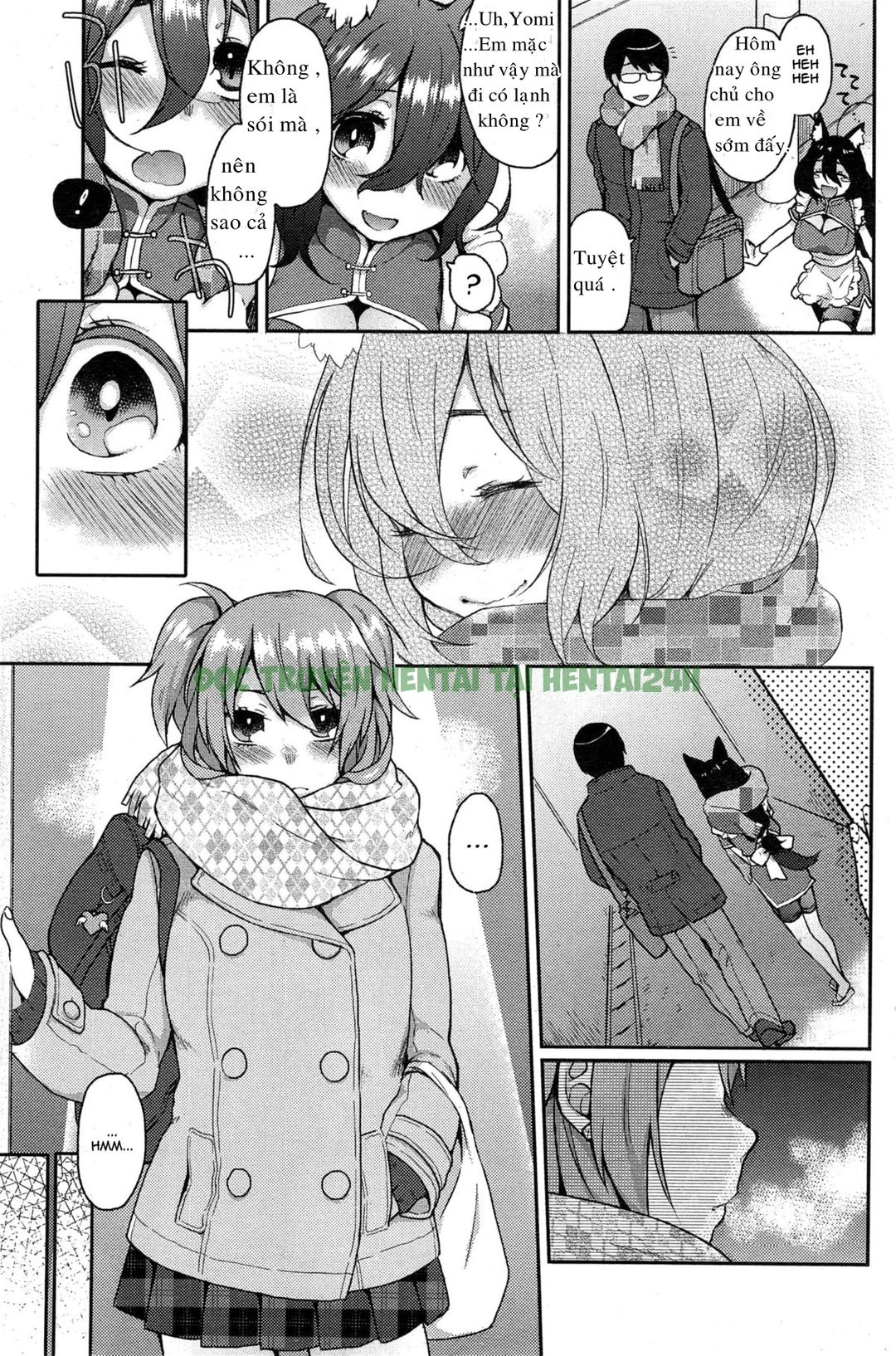 Xem ảnh 6 trong truyện hentai Ookami-san No Ooshigoto - Chapter 1 - truyenhentai18.pro