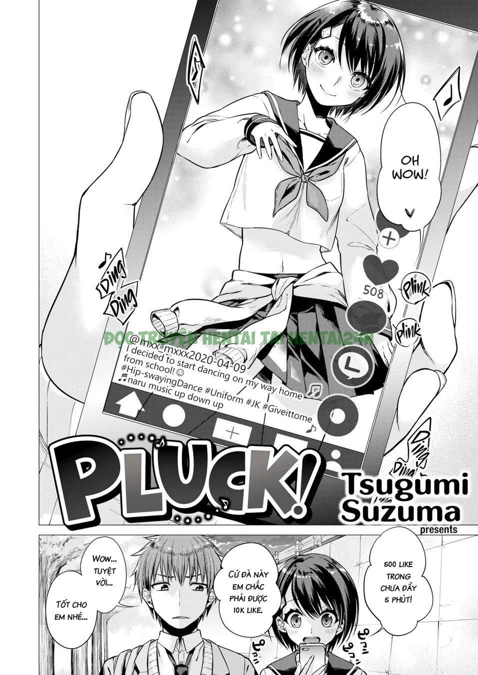 Xem ảnh 2 trong truyện hentai Pluck! - One Shot - truyenhentai18.pro