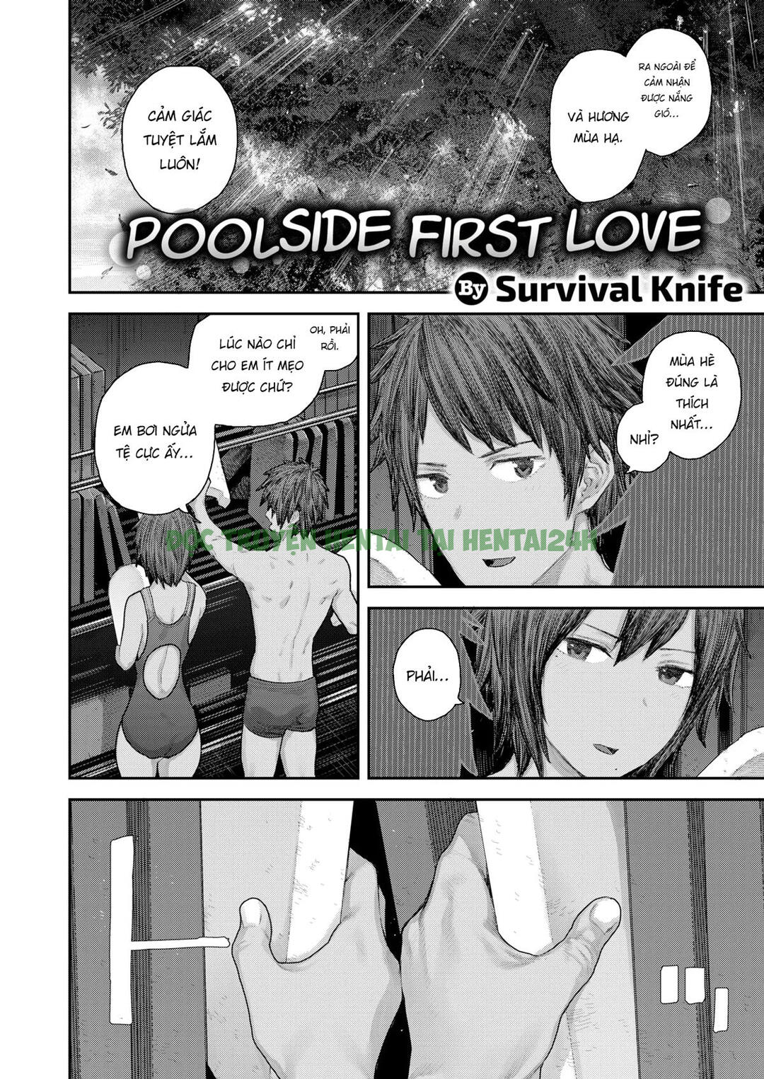 Xem ảnh 1 trong truyện hentai Poolside First Love - One Shot - truyenhentai18.pro