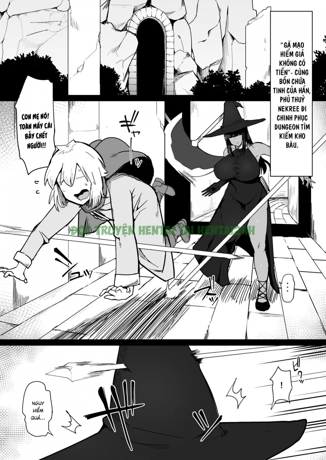 Hình ảnh 2 trong Pound Town With The New Party Member - Chapter 3 - Hentaimanhwa.net