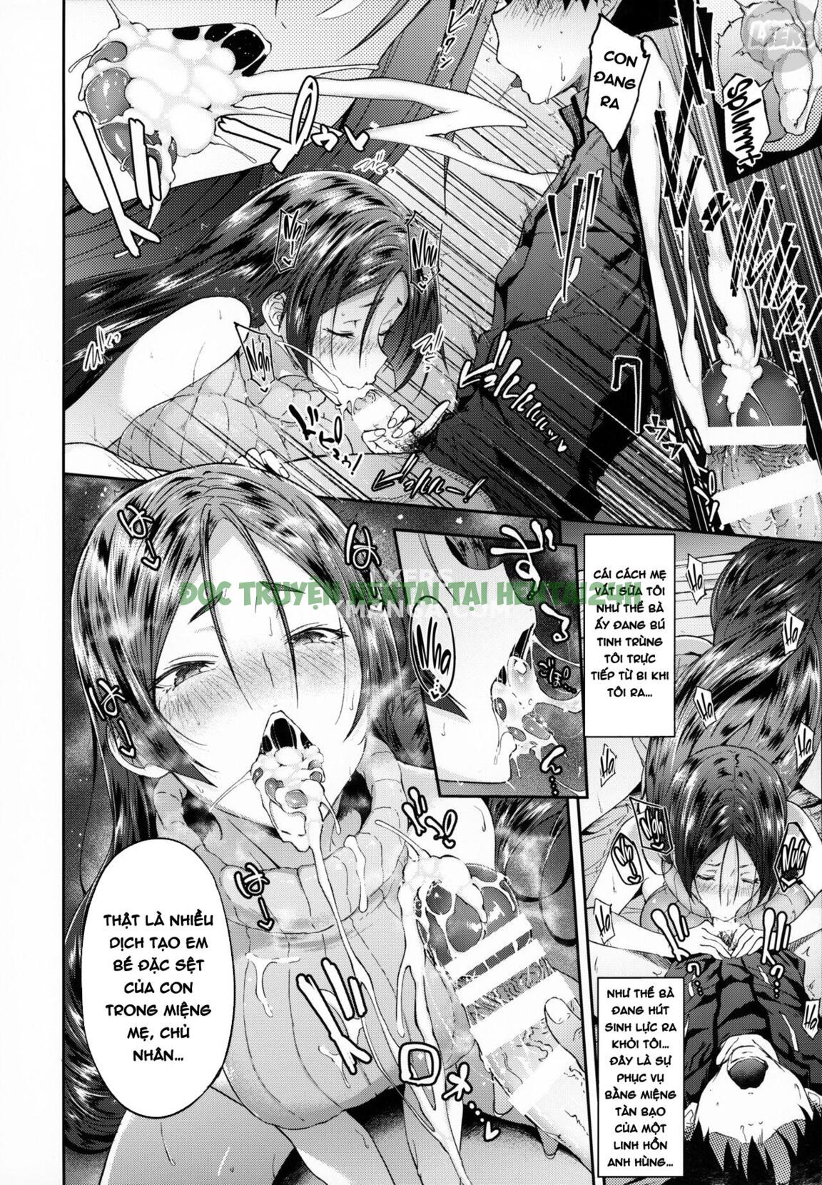Xem ảnh 8 trong truyện hentai Raikou Mama Boseiaiteki Sakusei Nama Houshi Ni - One Shot - truyenhentai18.pro