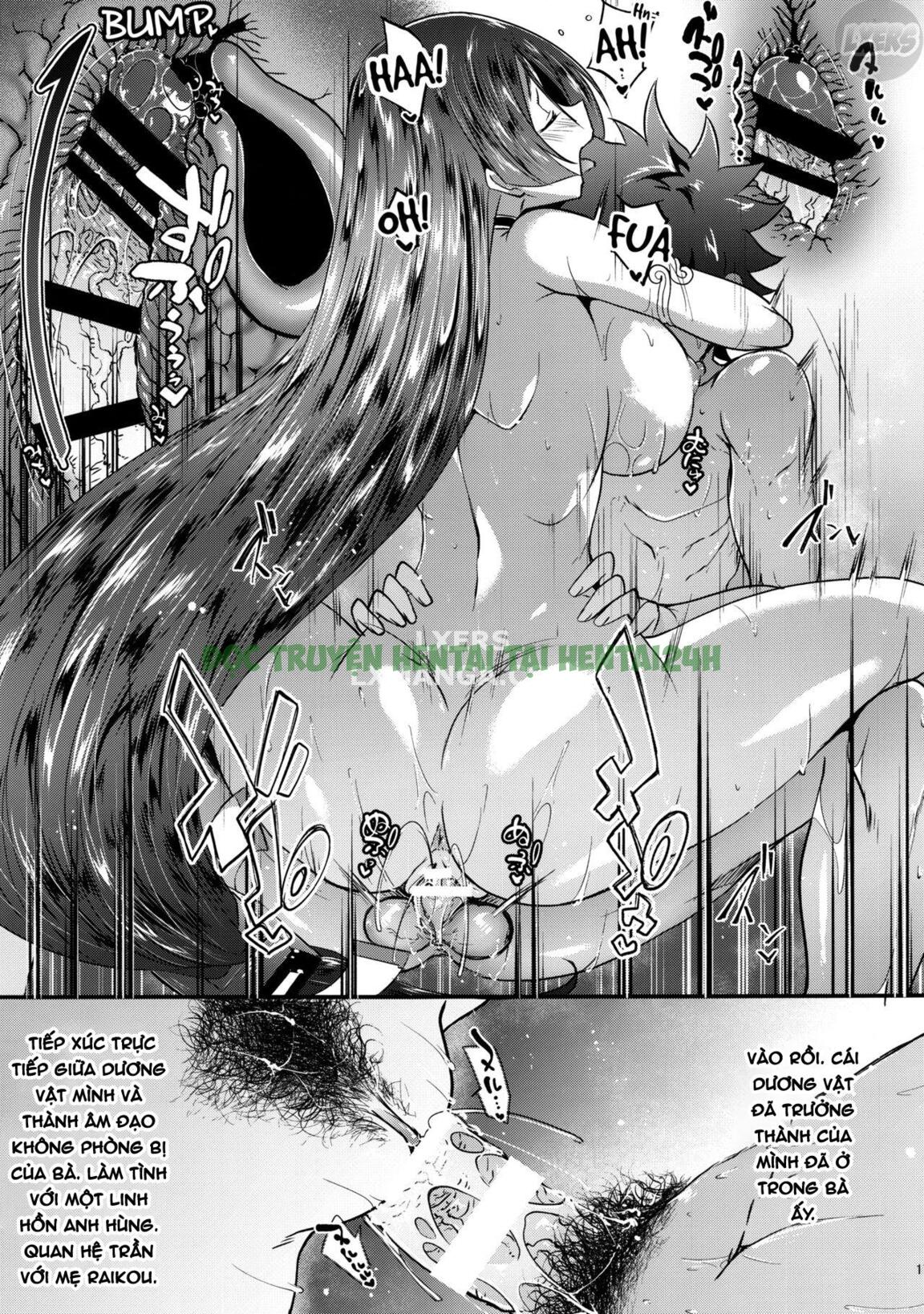 Xem ảnh 18 trong truyện hentai Raikou Mama Boseiteki Sakusei Nama Houshi - One Shot - truyenhentai18.pro