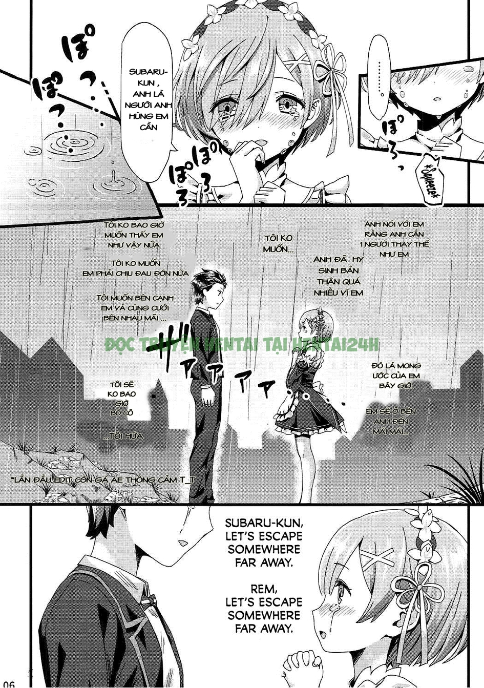 Xem ảnh 4 trong truyện hentai Re Zero Kara Hajimeru Isekai Icha Love Seikatsu - One Shot - truyenhentai18.pro