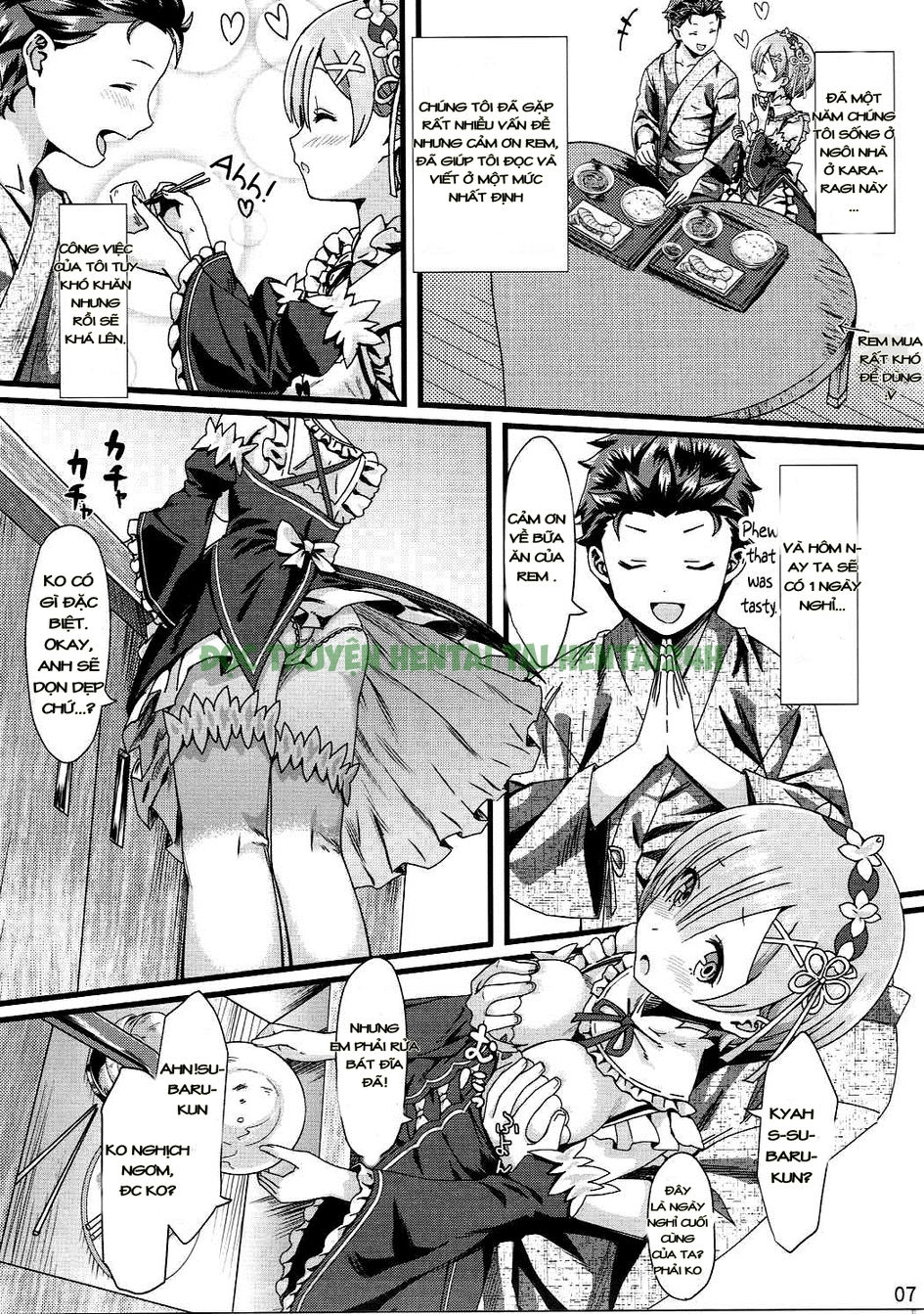 Xem ảnh 5 trong truyện hentai Re Zero Kara Hajimeru Isekai Icha Love Seikatsu - One Shot - truyenhentai18.pro