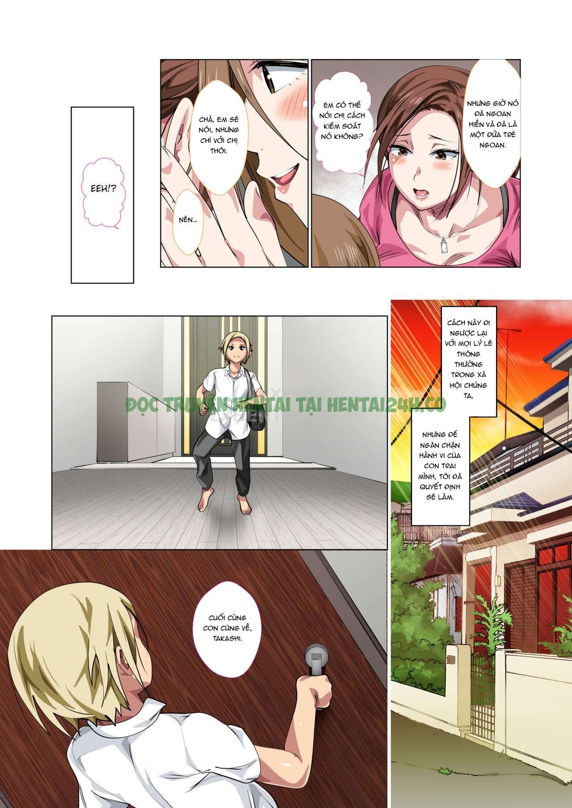 Hình ảnh 1600004701898_0 trong Rehabilitation Of Delinquent Son By Short-Tempered Mother's Sweet Lovemaking - One Shot - Hentaimanhwa.net