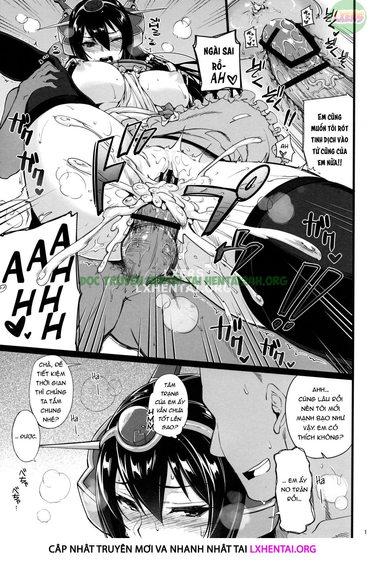 Xem ảnh 13 trong truyện hentai Rusuban Kan Nagato - One Shot - truyenhentai18.pro