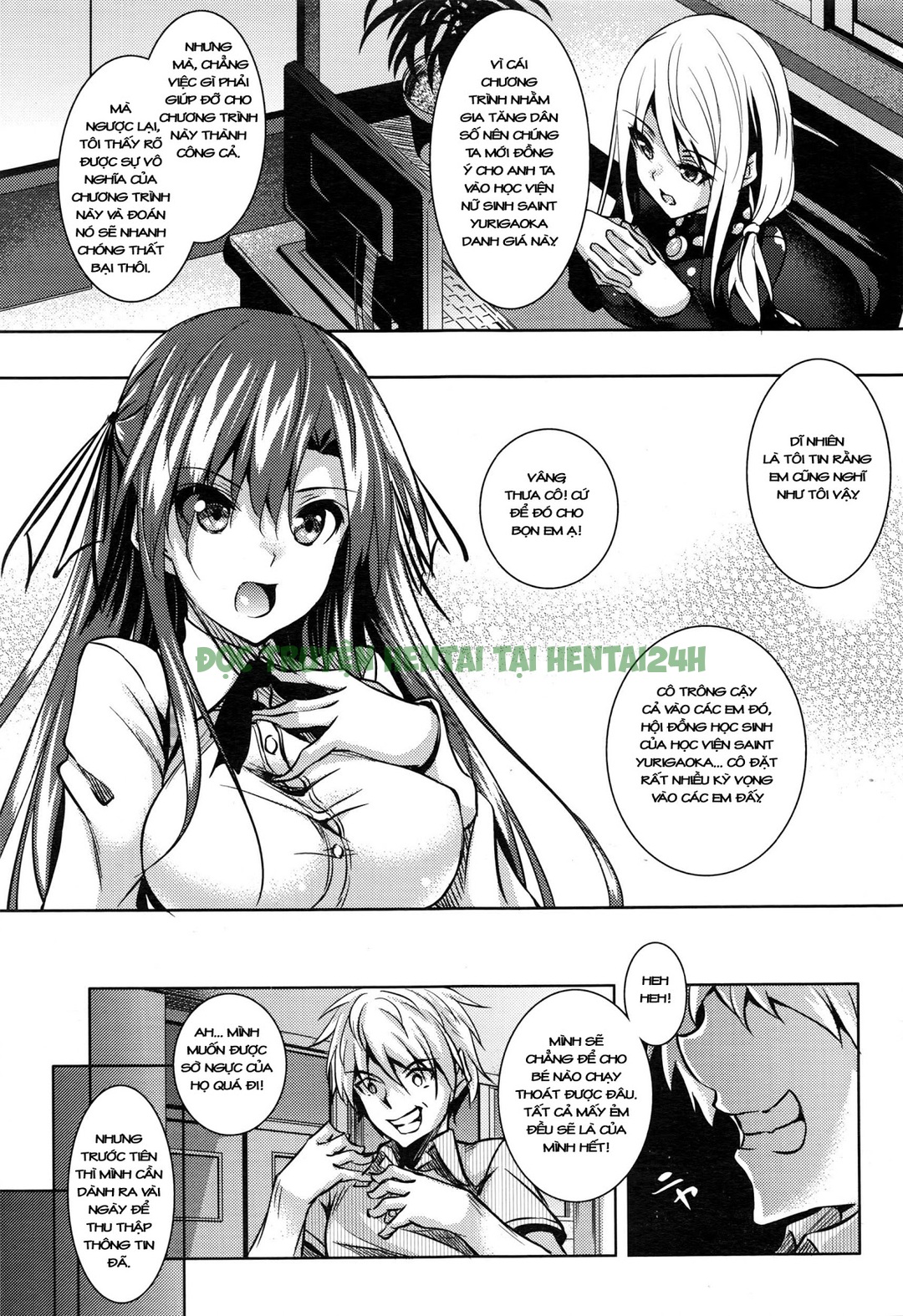 Xem ảnh 8 trong truyện hentai Hội Nữ Sinh Thánh Yurigaoka - Chapter 1 - truyenhentai18.pro