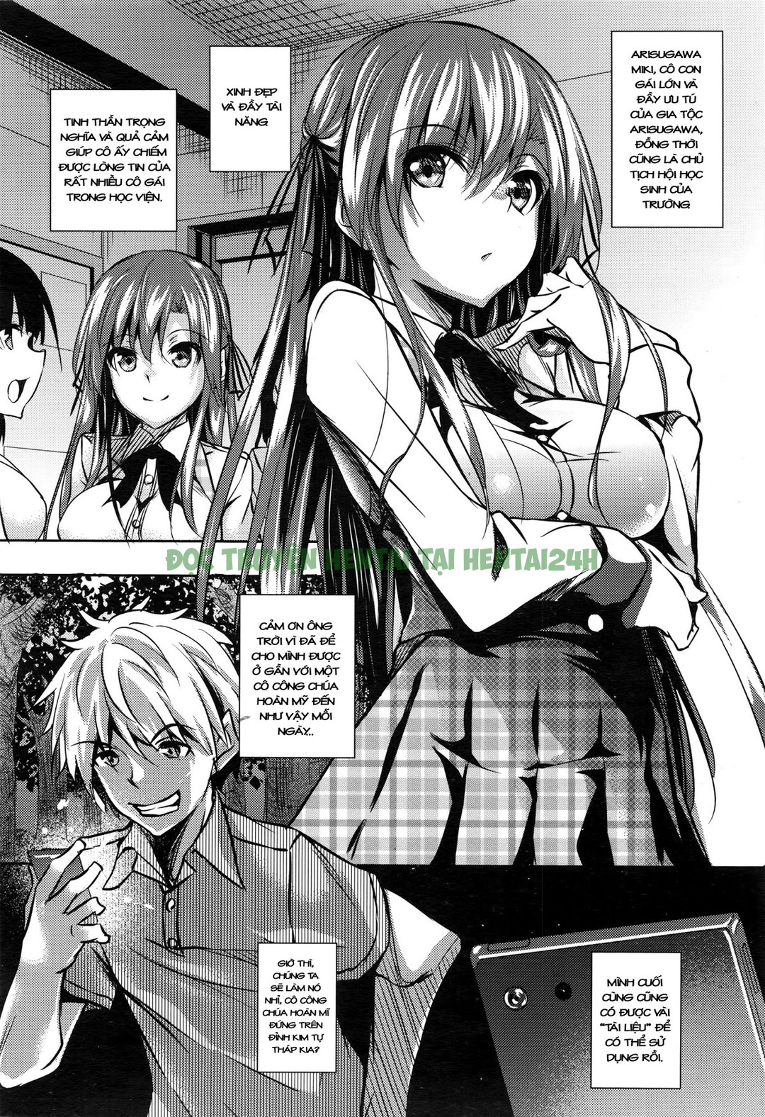 Xem ảnh 9 trong truyện hentai Hội Nữ Sinh Thánh Yurigaoka - Chapter 1 - truyenhentai18.pro