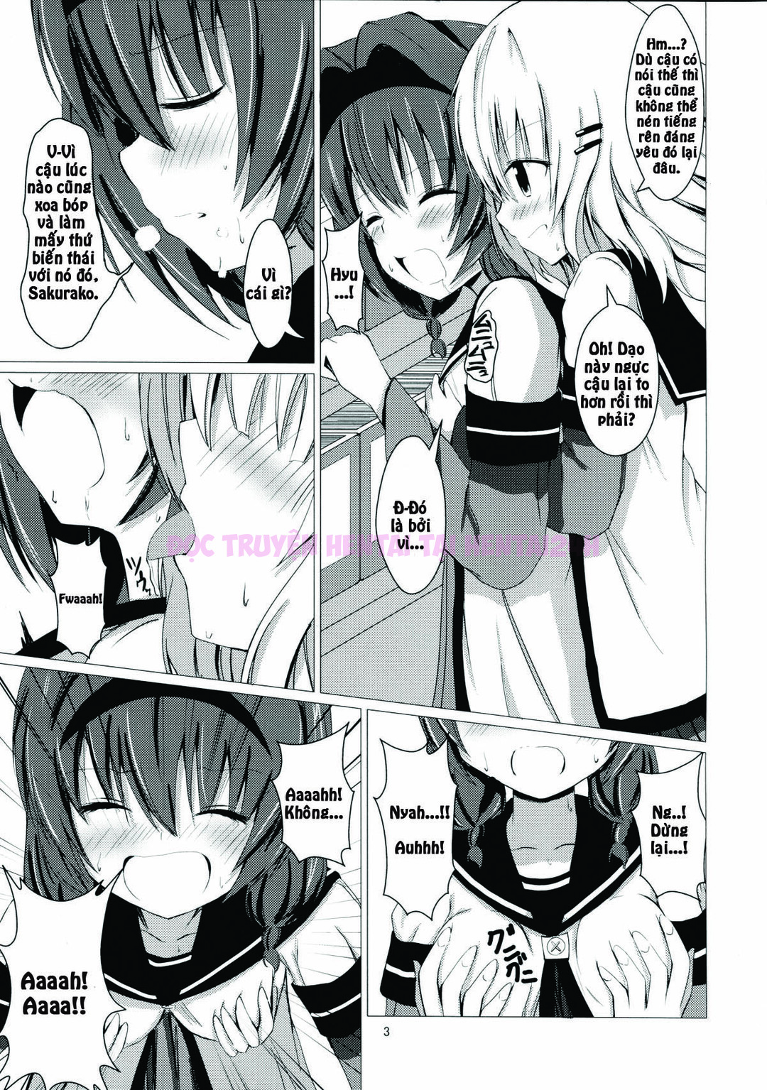 Xem ảnh 4 trong truyện hentai (Yuri) Cặp đôi Sakuhima - One Shot - truyenhentai18.pro