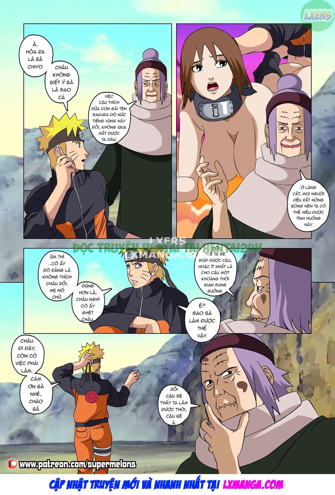 Xem ảnh 13 trong truyện hentai Hentai Naruto Các Quý Cô Ninja - One Shot - Truyenhentai18.net