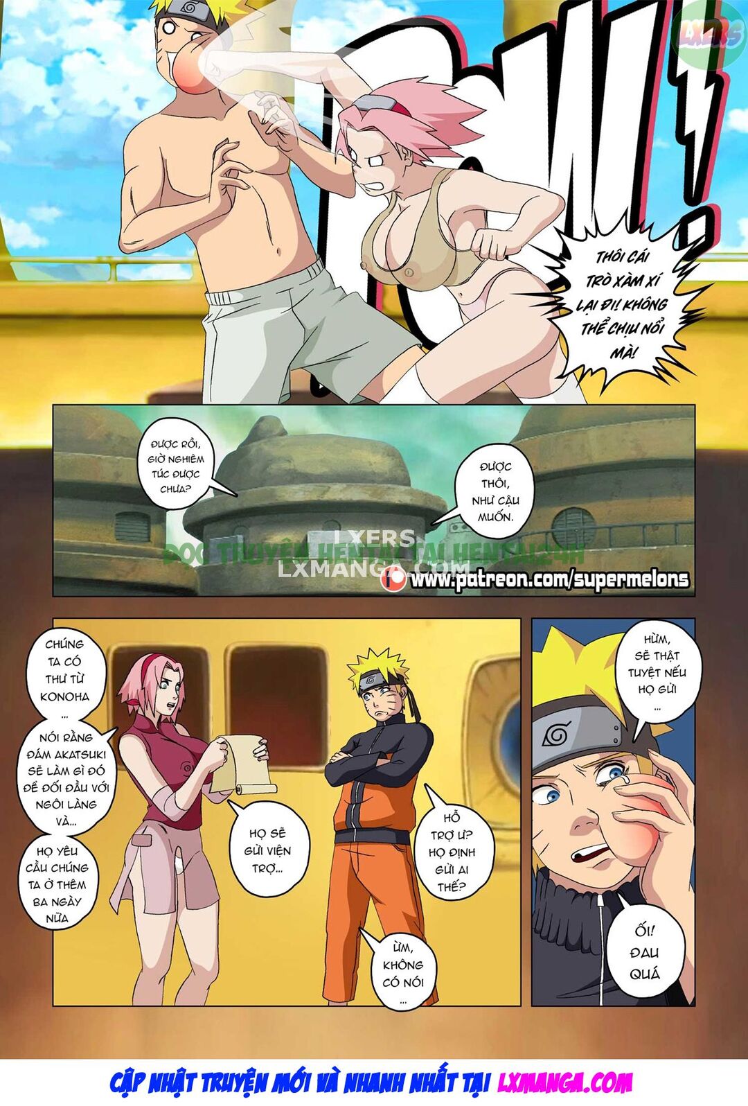 Xem ảnh 7 trong truyện hentai Hentai Naruto Các Quý Cô Ninja - One Shot - Truyenhentai18.net