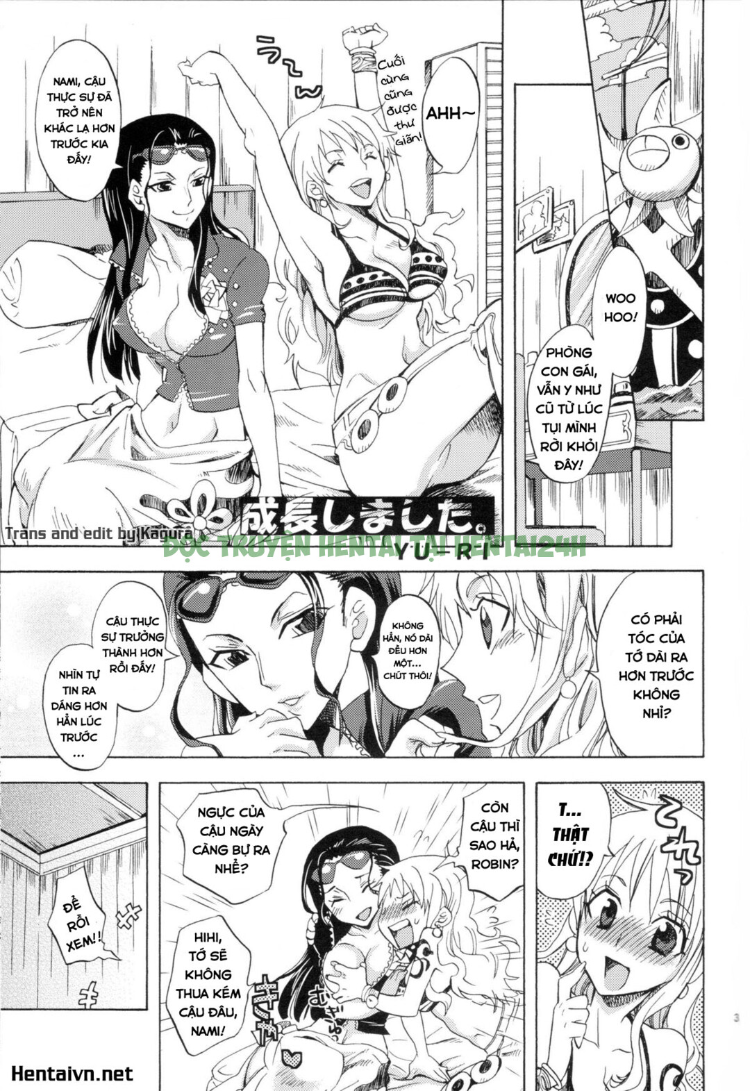 Xem ảnh 3 trong truyện hentai Chị Em Nami và Robin Trong Quan hệ Tình Dục - One Shot - truyenhentai18.pro