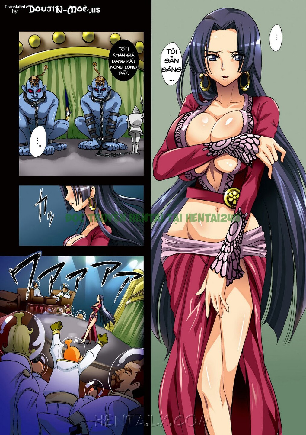 Xem ảnh 1 trong truyện hentai Nữ Hoàng Rắn Boa Hancook One Piece Bị Rape - One Shot - truyenhentai18.pro