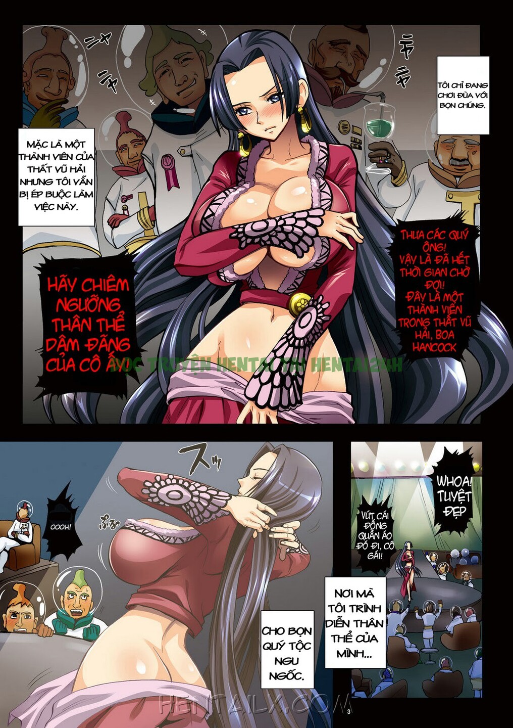 Xem ảnh 2 trong truyện hentai Nữ Hoàng Rắn Boa Hancook One Piece Bị Rape - One Shot - truyenhentai18.pro