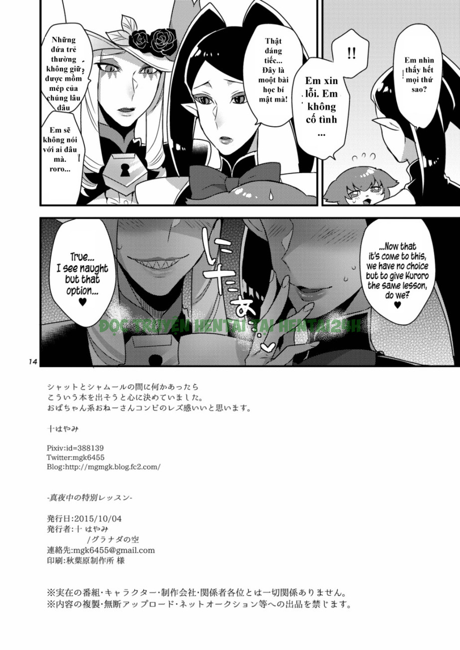 Hình ảnh 12 trong Special Midnight Lesson - One Shot - Hentaimanhwa.net