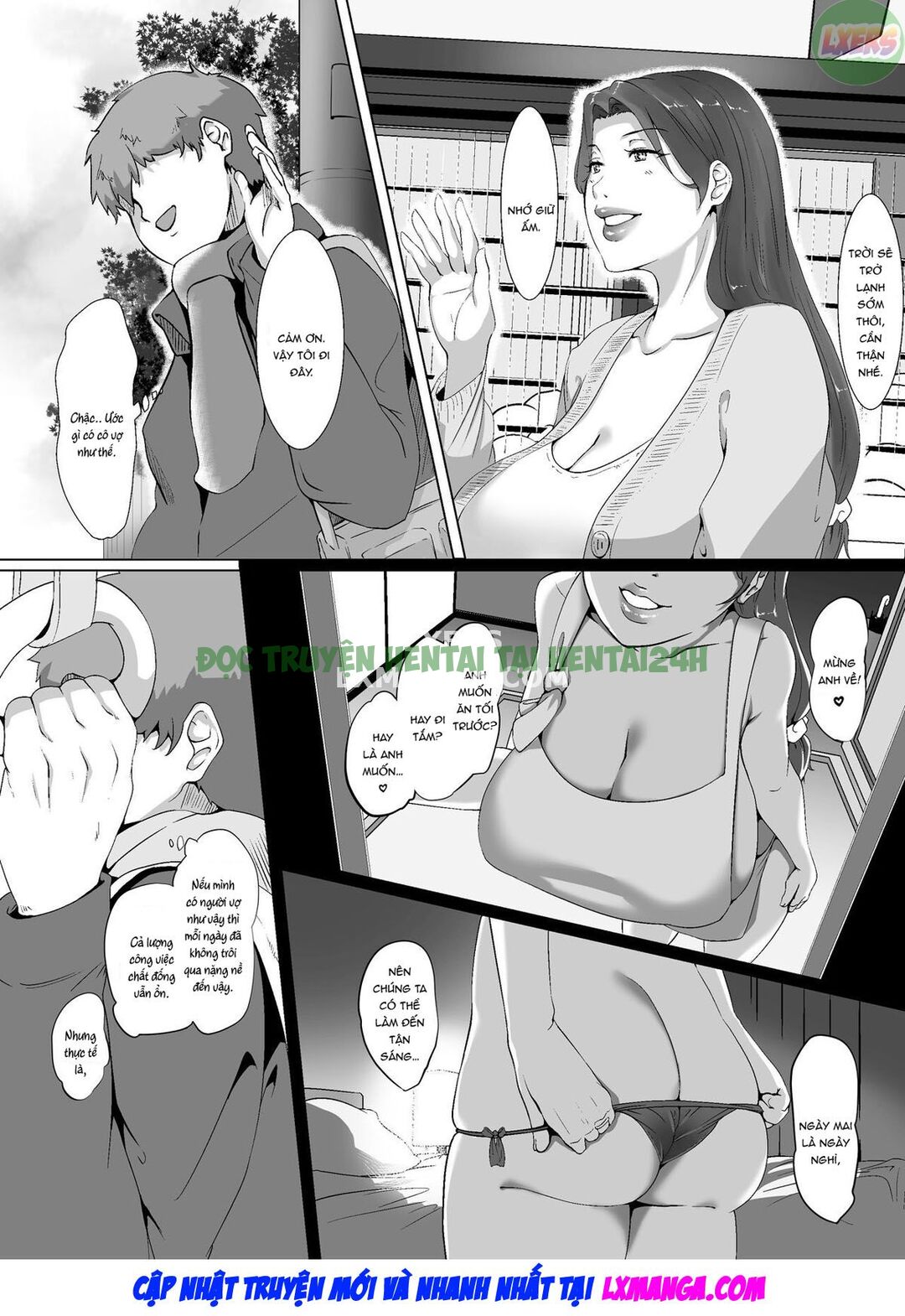 Hình ảnh 7 trong Spending Christmas Eve With The Housewife Next Door - One Shot - Hentaimanhwa.net