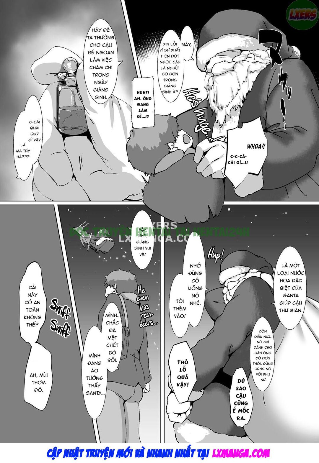 Hình ảnh 9 trong Spending Christmas Eve With The Housewife Next Door - One Shot - Hentaimanhwa.net