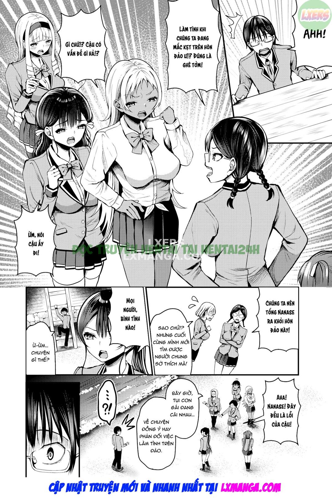 Xem ảnh 5 trong truyện hentai Stranded On A Desert Island Where I Can Creampie All The Girls I Want ~Making My Female Classmates Into My Harem - Chapter 10 - truyenhentai18.pro