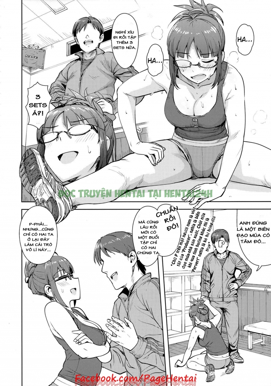 Xem ảnh 2 trong truyện hentai Stretching With Ritsuko - One Shot - truyenhentai18.pro