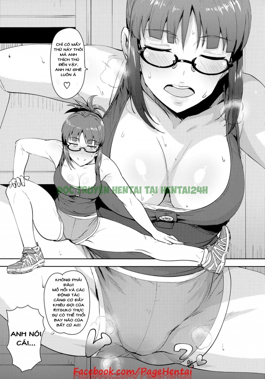 Xem ảnh 7 trong truyện hentai Stretching With Ritsuko - One Shot - truyenhentai18.net