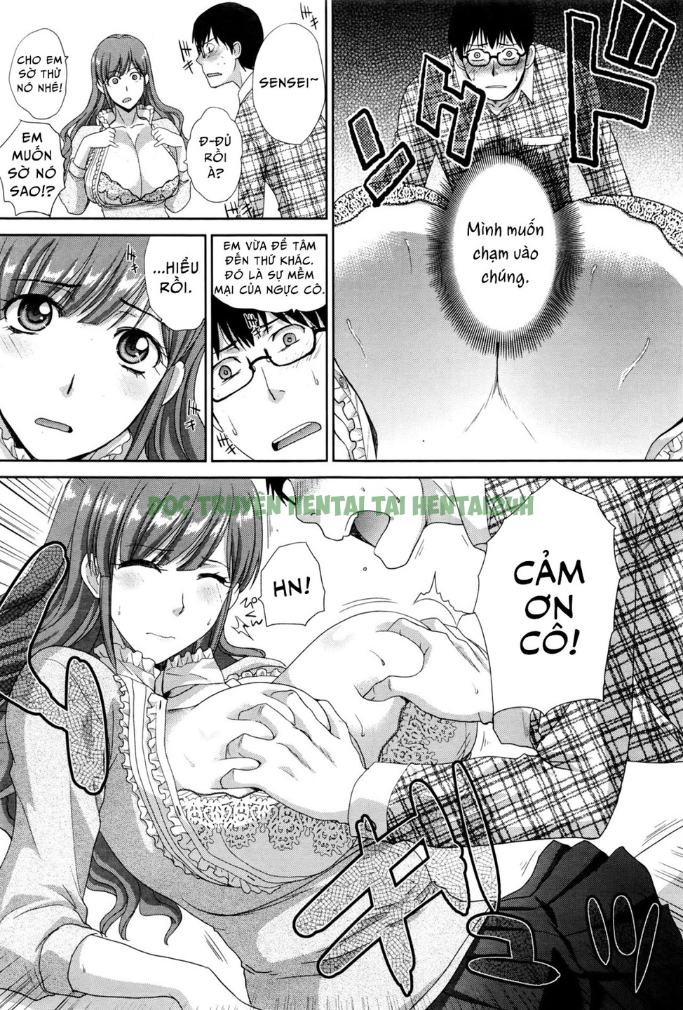 Hình ảnh 10 trong Study With Cleavage - One Shot - Hentaimanhwa.net