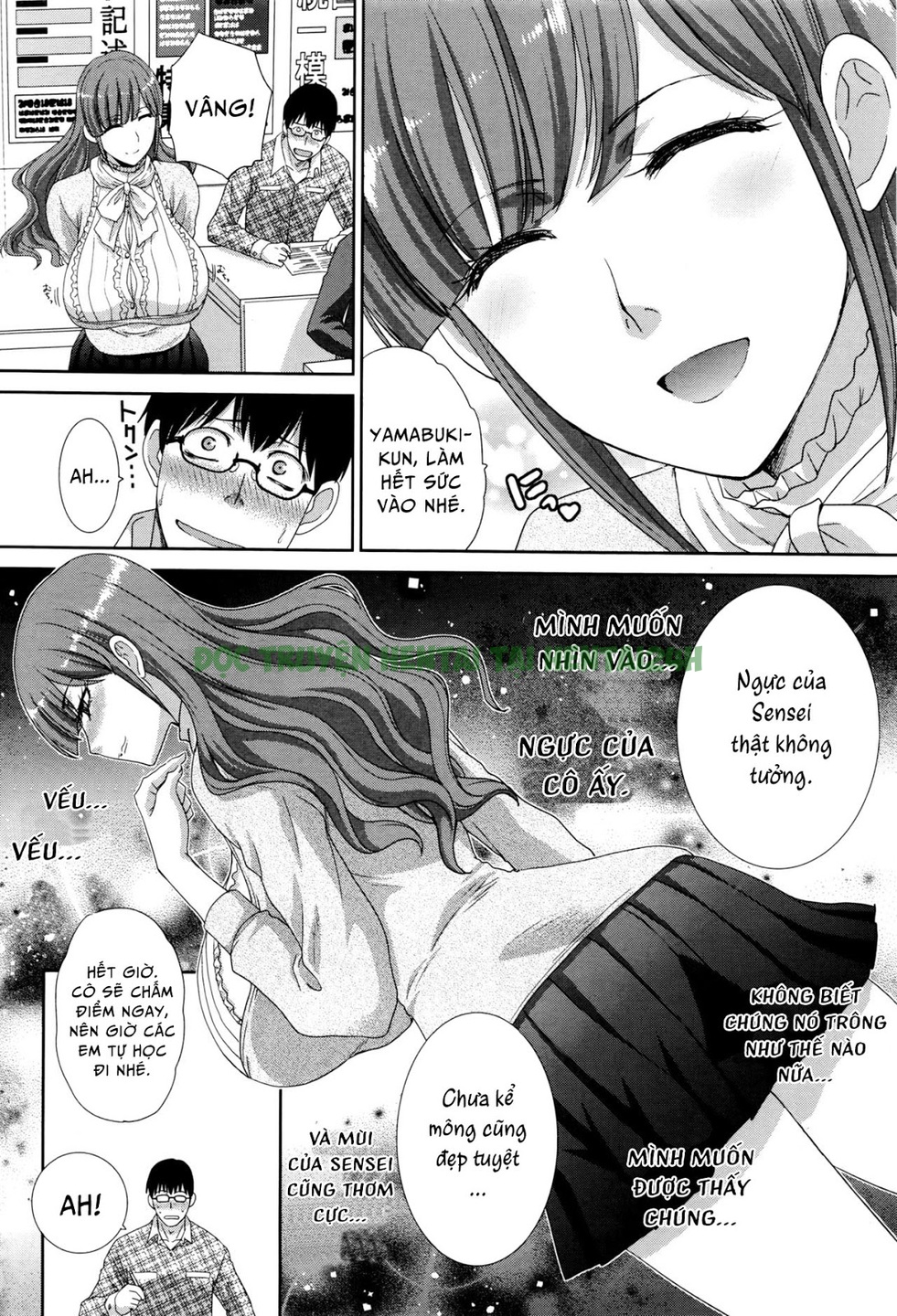 Hình ảnh 3 trong Study With Cleavage - One Shot - Hentaimanhwa.net