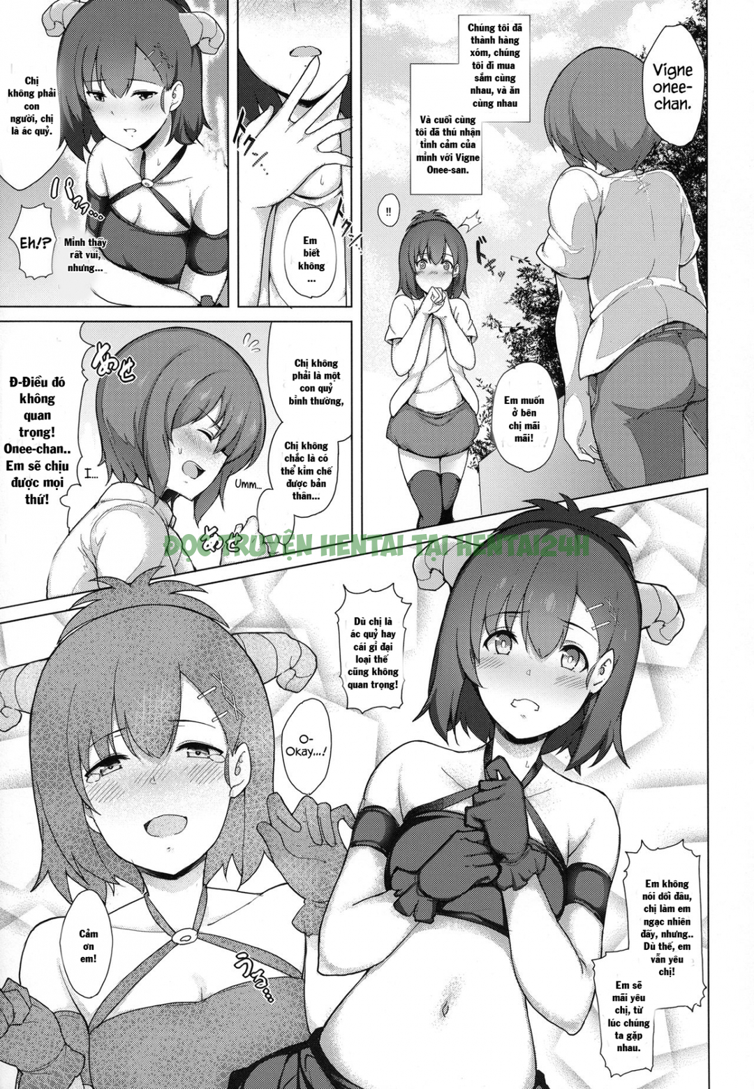 Xem ảnh 5 trong truyện hentai Succubus Vigne Onee-chan To Amaama Sex - One Shot - truyenhentai18.pro