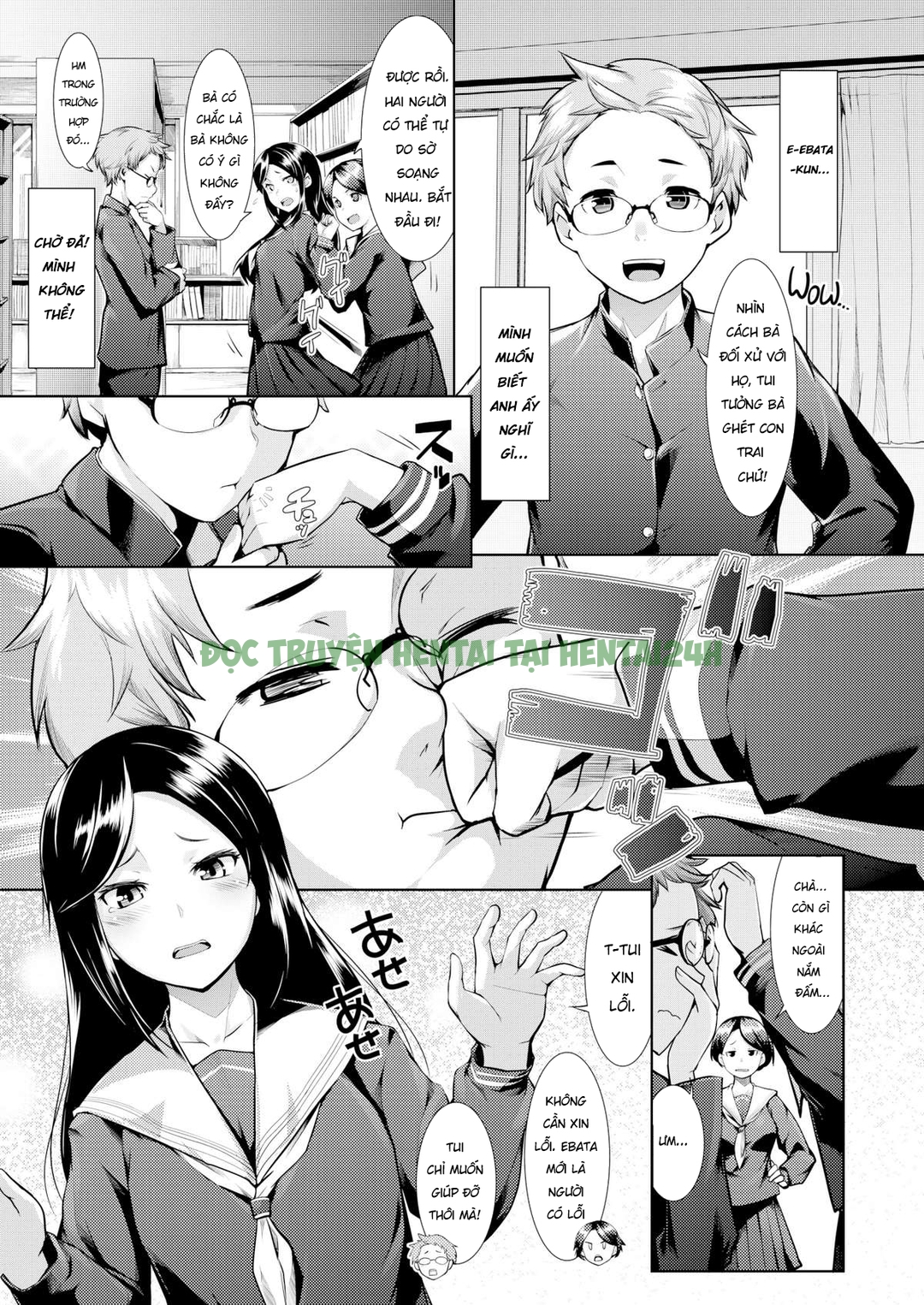 Hình ảnh 2 trong Suddenly In The Library - One Shot - Hentaimanhwa.net
