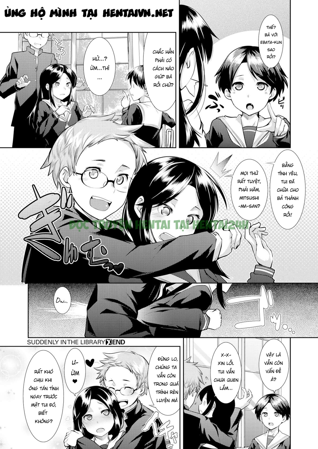 Hình ảnh 21 trong Suddenly In The Library - One Shot - Hentaimanhwa.net