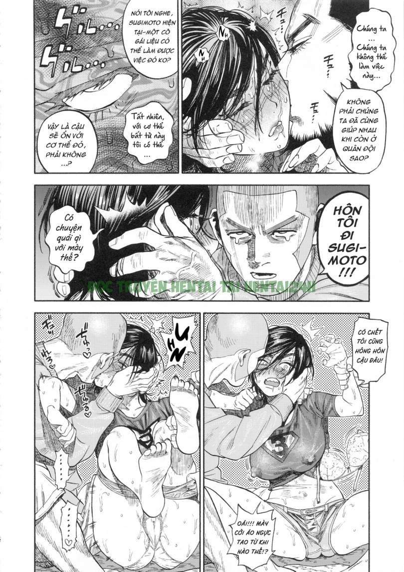 Xem ảnh 10 trong truyện hentai Ăn Lẩu Cua Đồng Cùng Cô Sugimoto-san - One Shot - truyenhentai18.pro