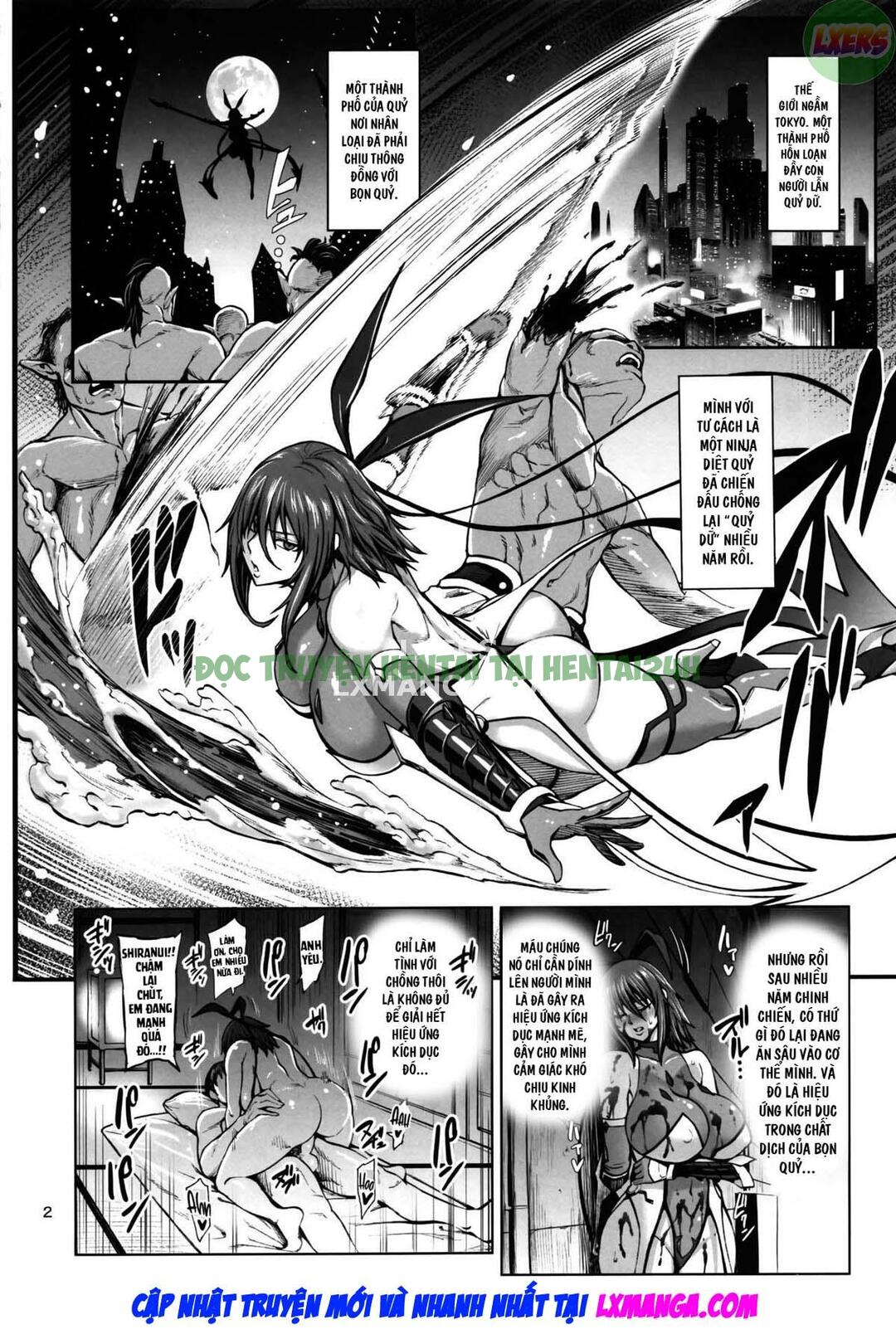 Xem ảnh 6 trong truyện hentai Taimanin Shiranui Musume No Osananajimi Ni Te O Dasu Itazura Oba-san Hen - One Shot - truyenhentai18.pro