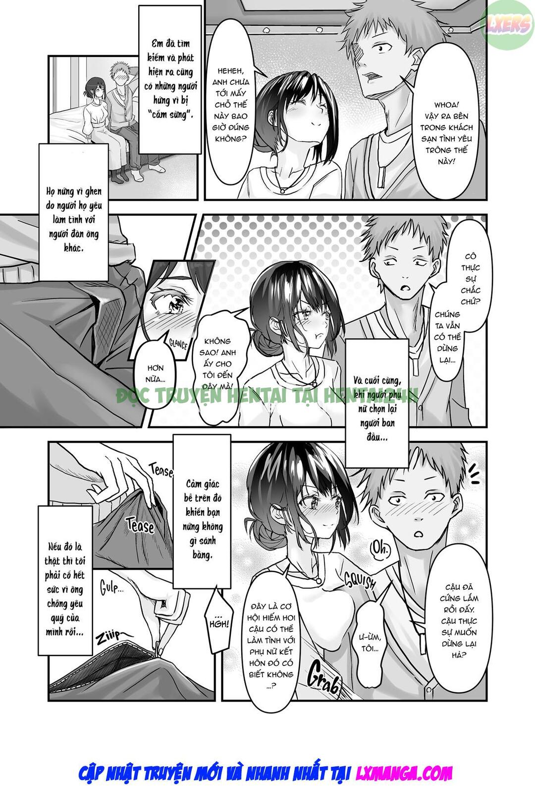 Hình ảnh 10 trong Taking Another Man's Cock Because Her Husband Asked Her To - One Shot - Hentaimanhwa.net