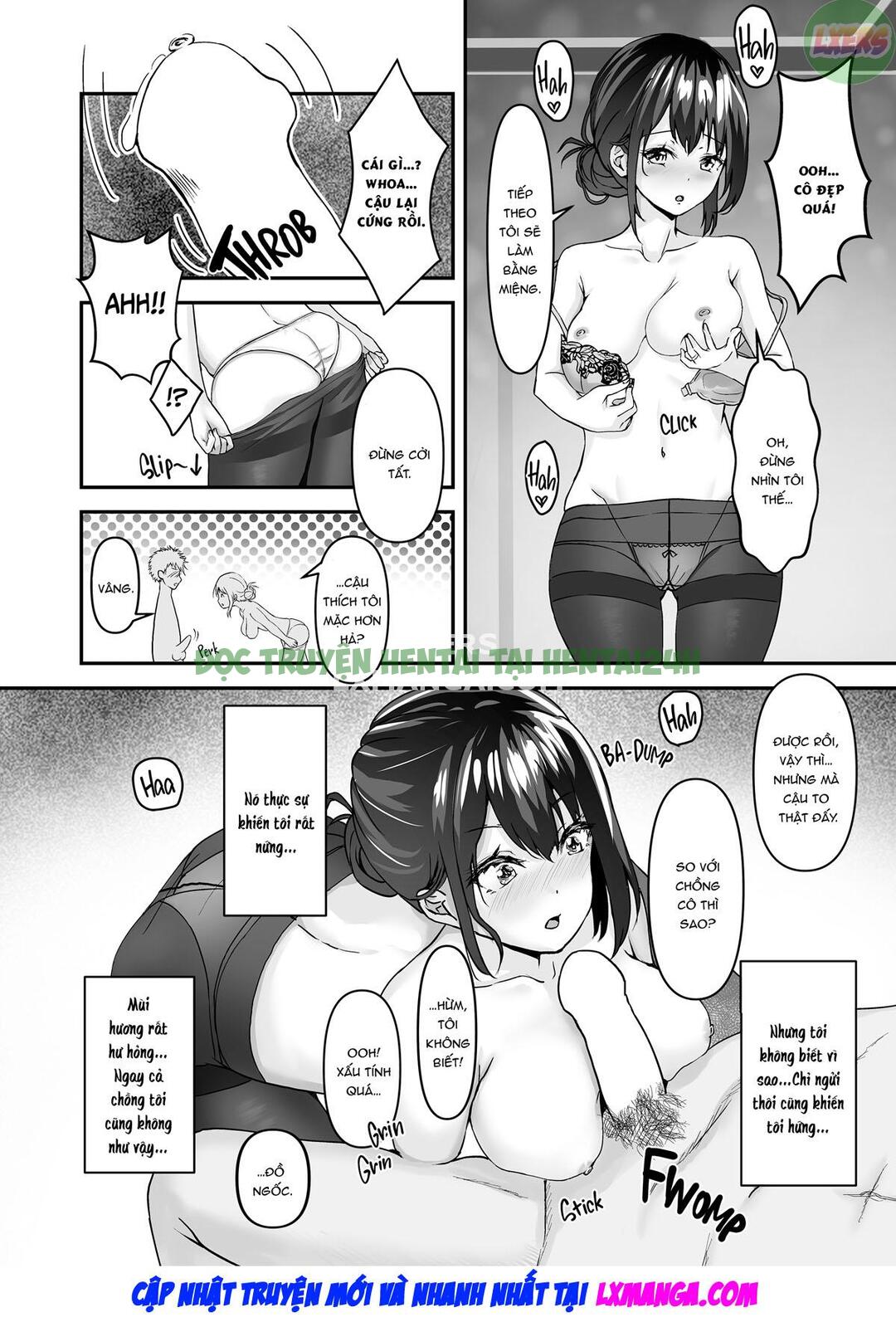 Hình ảnh 13 trong Taking Another Man's Cock Because Her Husband Asked Her To - One Shot - Hentaimanhwa.net